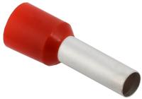 Наконечник-гильза 10,0-14 изолированный красный НШВИ IEK 20шт