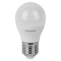 Лампа шар свд Е27 10Вт 3000К 800лм P45 матовая Osram LED Value black