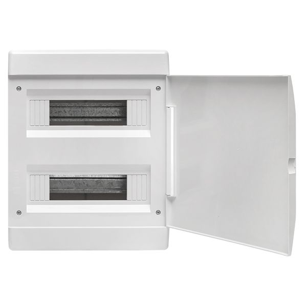 Бокс 24мод встраиваемый белый белая дверь IP41 ЩРВ-П EKF Basic