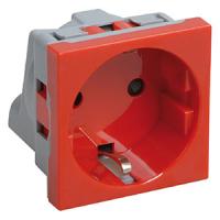 Праймер красный розетка кабель-канал 1-мест заземление IP20 2мод замен193043,193045,198231