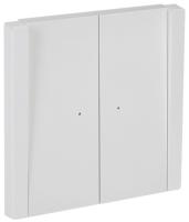 Фортепиано белый переключатель 2кл с подсветкой скрытая 10А IP20 