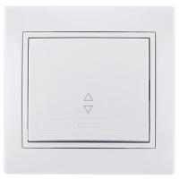 Мира переключатель скрытая белый 1кл 10А IP20 