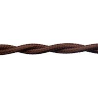 Ретро 3*2,5 коричневый провод витой BIRONI матовый бухта /(50м)