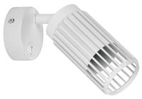 Светильник настенный (спот) 1*12Вт GU10 белый поворотный IEK 