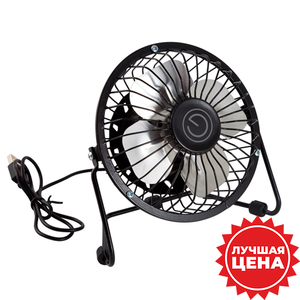 Вентилятор настольный 2,5Вт черный Energy USB