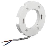 Патрон накладной GX53 пластик белый IEK 