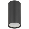 Светильник даунлайт 1*50Вт GU10 цилиндр черный накладной 