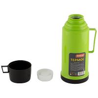 Термос 1,0л стеклянная колба Mallony