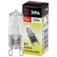 Лампа капсула галоген G9 25Вт 350лм прозрачная ЭРА 