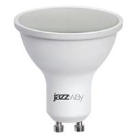 Лампа свд 220В GU10 7Вт 3000К 520лм PAR16 матовая Jazzway 