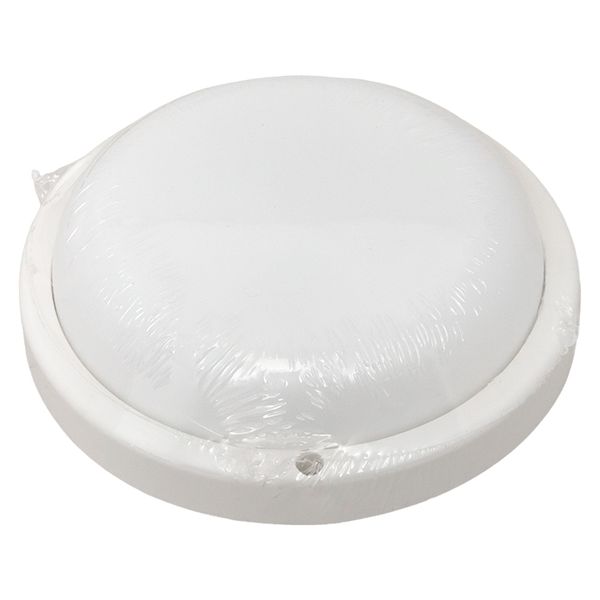 Светильник ДПП 15Вт 4000К 1200лм круг белый IP65 ДПО-1004 EKF 