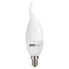 Лампа свд 220В E14 9Вт 5000К 820лм свеча на ветру CA37 матовая Jazzway