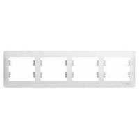 Глосса белый рамка 4-ая горизонтально 