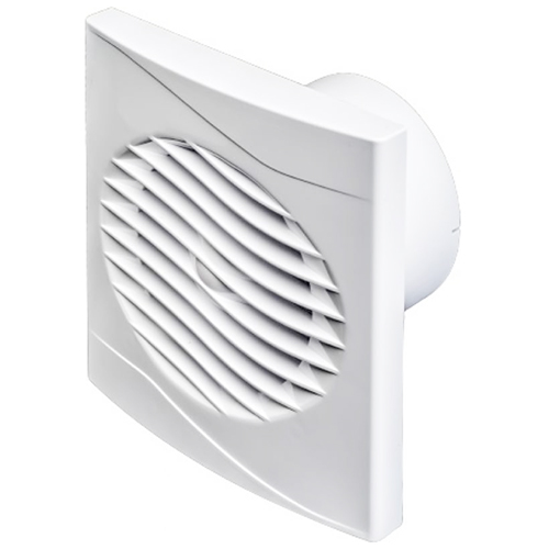 Вентилятор вытяжной d100 белый ЭВЕНТ декор накладка