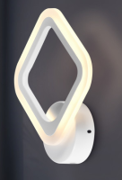 Светильник настенный (бра) свд 16Вт 2750К-5850К 1200лм белый Rivoli ромб модерн