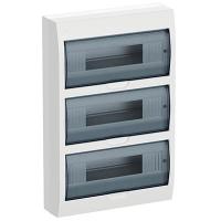 Бокс 36мод навесной белый прозрачная дверь IP41 ЩРН-П IEK 