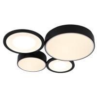 Светильник потолочный (люстра) свд 87Вт 3000К-6000К 4238лм белый/черный пульт диммер 