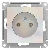 Атлас жемчуг розетка скрытая 1-мест IP20 