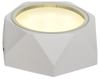 Светильник настенный 1*15Вт GX53 IP65 белый металл IEK