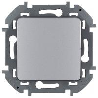 Инспириа алюминий выключатель 1кл скрытая 10А IP20 