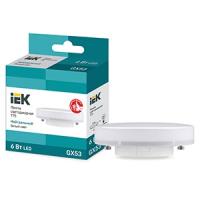 Лампа свд 220В GX53 6Вт 4000К 540лм таблетка IEK 