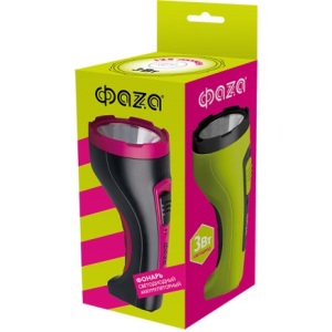 Фонарь ручной 1СВД 3Вт 125лм аккумулятор 220В IP20 ФАZA 