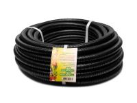 Шланг 20мм гофра ПВХ 4атм +5..50°С 20м ЛЕПСЕ черный