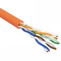 UTP 4*2*0,52 Cat5e оранжевый LSZH нг(А)-HF кабель внутренний /(305м) Rexant