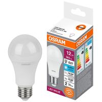 Лампа свд 220В E27 12Вт 6500К 960лм стандарт A60 матовая Osram LED Value