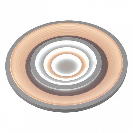 Светильник потолочный (люстра) свд 130Вт 3000К-4000К-6000К 4280лм белый пульт диммер Grazioso Rotondo