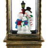 Светильник "Семья снеговиков" 10,5*10,5*27см 2свд теплый белый 4*ААА/USB