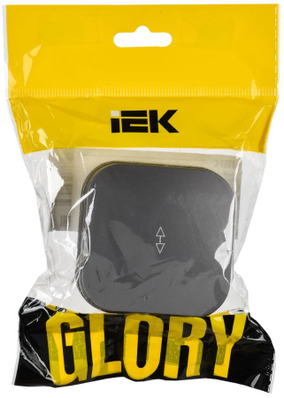 Глори сталь переключатель 1кл открытая 10А IP20 