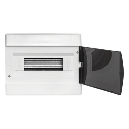 Бокс 12мод встраиваемый белый чёрная дверь IP41 ЩРВ-П EKF Basic