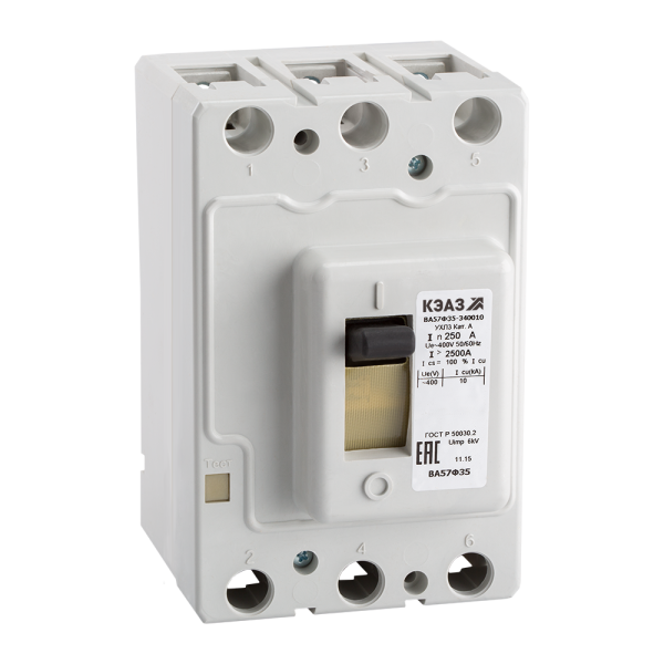 Автомат 3Р 25А 9кА ВА57ф35 КЭАЗ