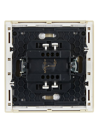 Фортепиано ваниль переключатель 1кл скрытая 10А IP20 