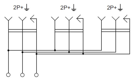 Глори шампань розетка открытая 3-мест заземление IP20 