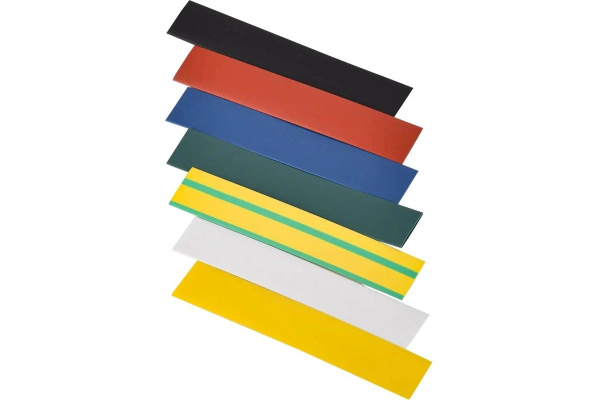 Трубка ТУТ 10/5мм разноцветный 0,1м 21шт набор