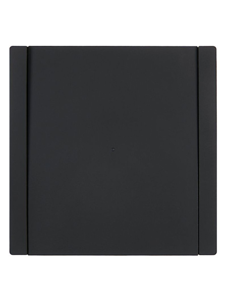 Фортепиано черный выключатель 1кл с подсветкой скрытая 10А IP20 