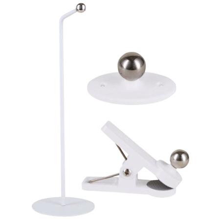 Светильник настольный свд 3,2Вт 4000К 80лм белый подставка, прищепка, настенный USB аккумулятор Osra