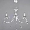 Светильник подвесной (люстра) 3*60Вт E14 белый Вуаль