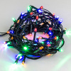 Гирлянда нить 2,8м мультицвет 20свд с контроллером IP20 зеленый провод 8 режимов