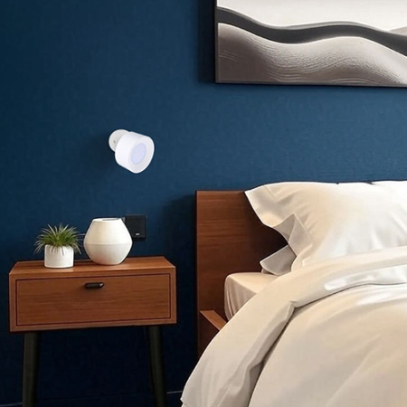 Светильник настольный свд 2,2Вт 4000К 80лм белый подставка, прищепка, настенный USB аккумулятор Osra