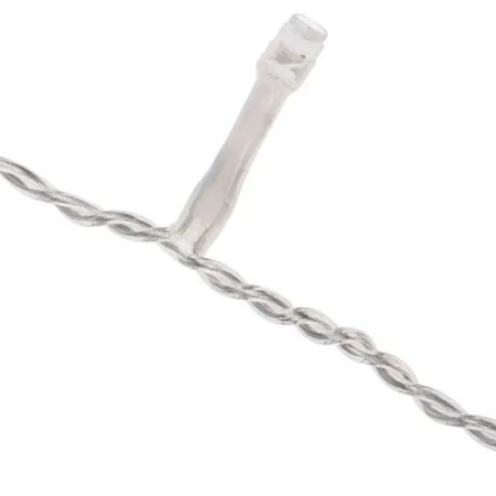 Гирлянда нить 20м теплый белый 150свд соединяемая IP44 прозрачный провод (до 5мод.) мерцание