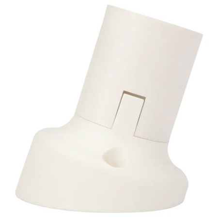 Патрон накладной наклонный E27 пластик белый Rexant 