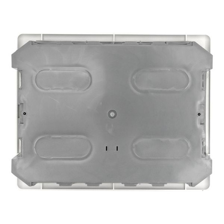 Бокс 12мод встраиваемый белый чёрная дверь IP41 ЩРВ-П EKF Basic