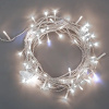 Гирлянда нить 20м белый 150свд соединяемая IP44 прозрачный провод (до 5мод.) мерцание