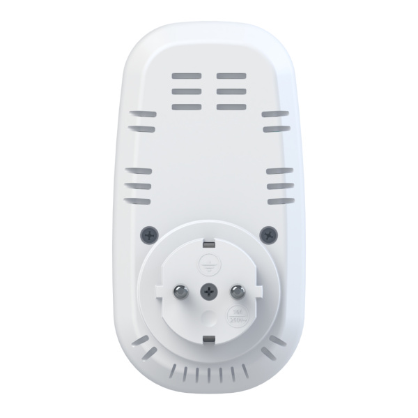 Реле напряжения 1ф 16А в розетку PR Welrok 