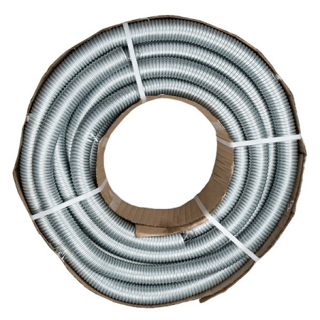 Металлорукав 38мм сталь IP00 Р3-ЦХ с протяжкой EKF 25м