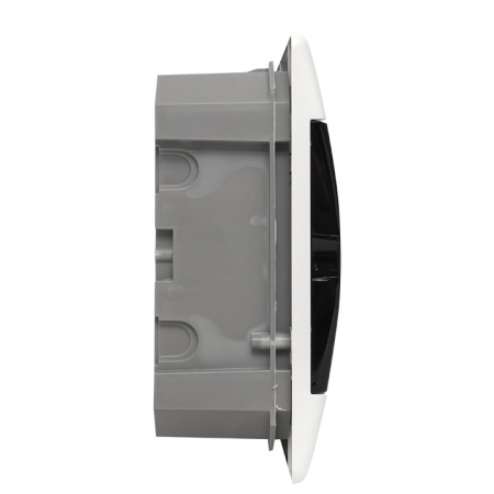 Бокс 12мод встраиваемый белый черная прозрачная дверь  SlimBox EKF