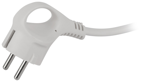 Удлинитель 3-мест 5м ПВС 3*1 белый выкл ЭРА  Greenline